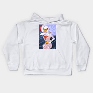 gatchaman jun the swan Kids Hoodie